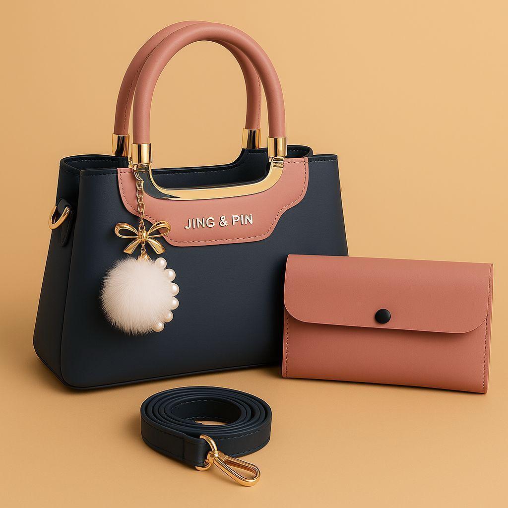 Jing & Pin Luxury 3-Piece Handbag Set
