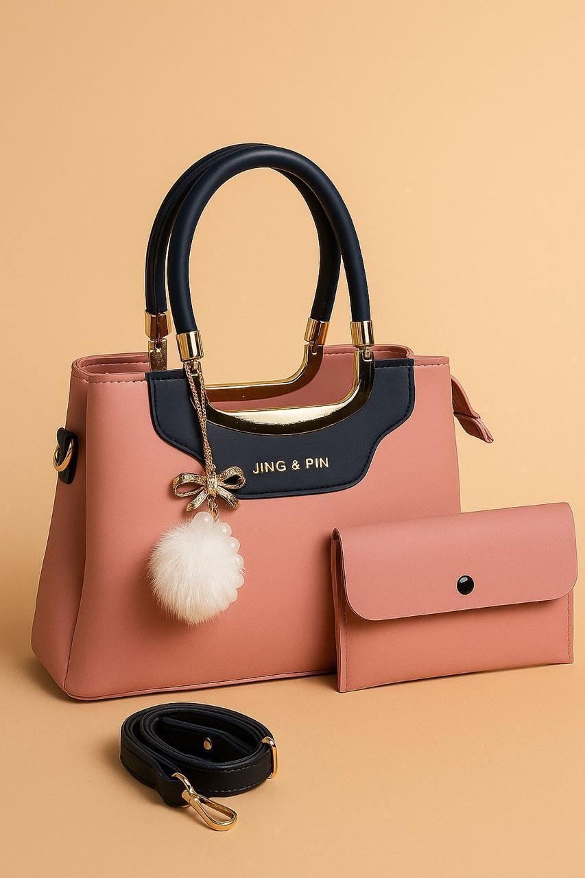 Jing & Pin Luxury 3-Piece Handbag Set